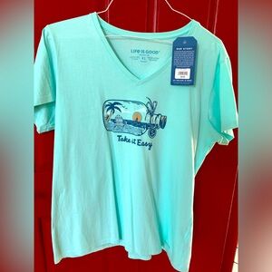 Life Is Good shirt, new with tag